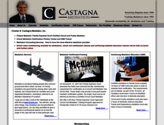 castagnamediation.com screenshot