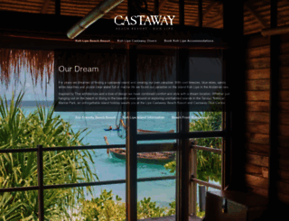 castaway-resorts.com screenshot