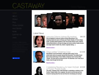 castawayactors.com screenshot