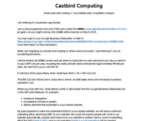 castbird.com screenshot
