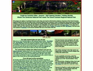 casteldecantobre.co.uk screenshot