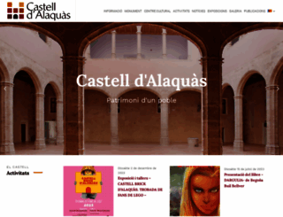 castell.alaquas.org screenshot
