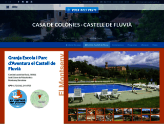 castelldefluvia.com screenshot