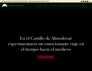 castillodealmodovar.com screenshot