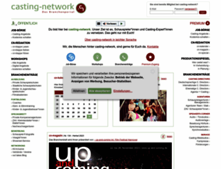casting-network.de screenshot
