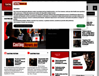 castingnews.eu screenshot