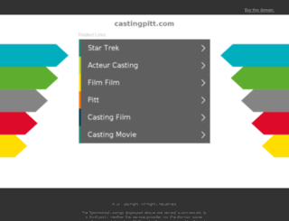 castingpitt.com screenshot