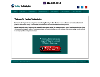 castingtechnologies.com screenshot
