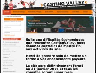 castingvalley.fr screenshot