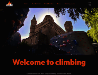 castle-climbing.co.uk screenshot