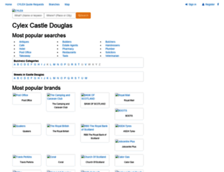 castle-douglas.cylex-uk.co.uk screenshot