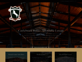 castlebrookbarns.com screenshot