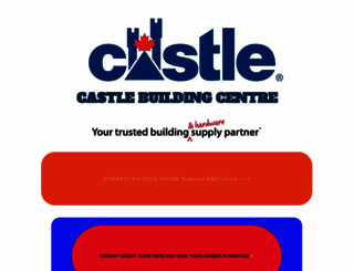 castlebuildingcentre.com screenshot