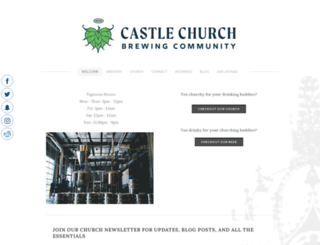 castlechurchbrewing.com screenshot