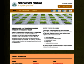 castlecreations.com.au screenshot