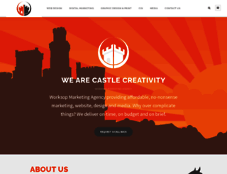 castlecreativity.com screenshot