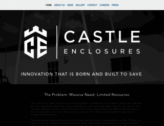 castleenclosures.com screenshot