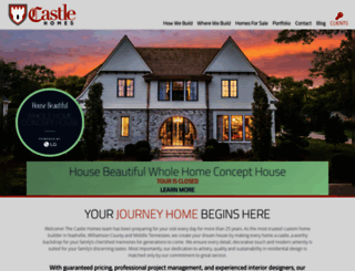 castlehomes.com screenshot