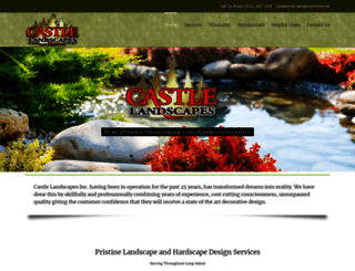 castlelandscapesinc.com screenshot