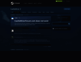 castleminerforums.com screenshot