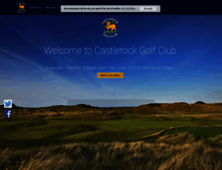 castlerockgc.co.uk screenshot