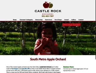 castlerockorchard.com screenshot