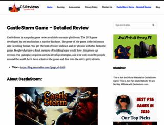 castlestormgame.com screenshot