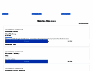 castlesubaru.com screenshot