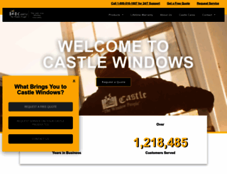 castlewindows.com screenshot
