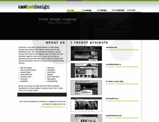 castnetdesign.com screenshot