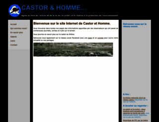 castorethomme.org screenshot