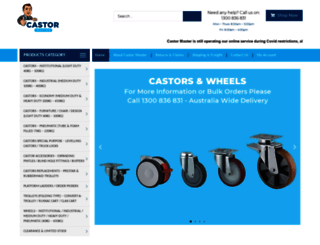 castormaster.com.au screenshot