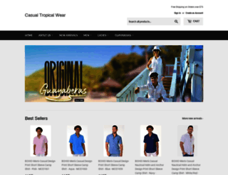 casualtropicalwear.com screenshot