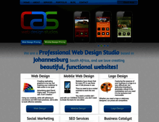 caswebdesign.co.za screenshot