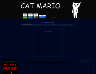 cat-mario.com screenshot
