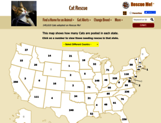 cat.rescueme.org screenshot