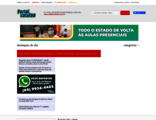 catalaonoticias.com.br screenshot