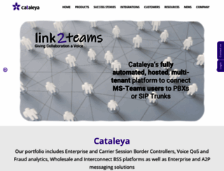 cataleya.com screenshot