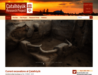 catalhoyuk.com screenshot