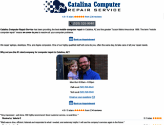 catalinacomputerrepair.com screenshot