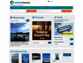 catalinaowners.com screenshot