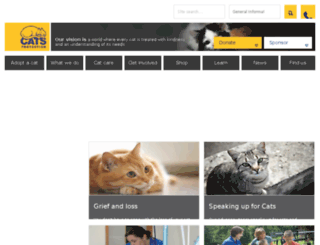 catalog.cats.org.uk screenshot