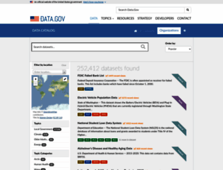 catalog.data.gov screenshot