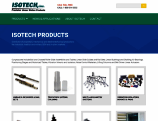 catalog.isotechinc.com screenshot