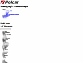 catalog.polcar.com screenshot