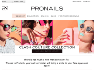 catalog.pronails.com screenshot