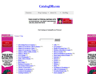 catalogdb.com screenshot