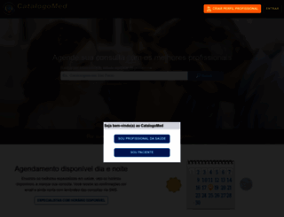 catalogo.med.br screenshot