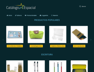 catalogoespacial.com screenshot