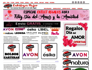 catalogosmujer.com screenshot